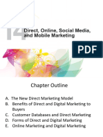 Chapter 14 - Direct - Online Marketing-Building Direct Customer Relationships