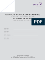 Form Pembukaan Rekening Reksa Dana - Individu PDF