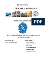 Project on Disaster Management Information System