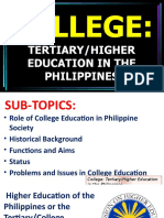 College Education in The Philippines