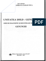 Recuperare Genunchi Unitatea Sold Genunchi Prof DR Adriana Sarah Nica PDF