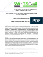 Dialnet LosProcesosDeExclusionSocialDeLasPersonasSinHogarE 5304704 PDF