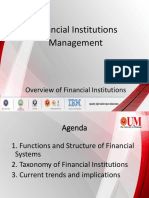 Financial Institutions Management