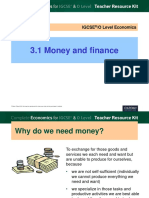 3.1 Money and Finance: Igcse /O Level Economics