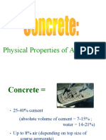 Physical Properties of Aggregates