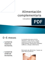 Alimentación Complementaria