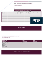 Bell Boy Control Procedure