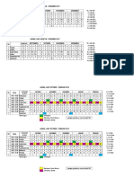 Agustus: NO YE: E: 1 L: 2 N: 3 PJ: 4 PR: 5 R: 7 S: YU