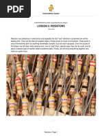4.7K Resistor Color Code Guide | PDF | Resistor | Electrical Resistance ...