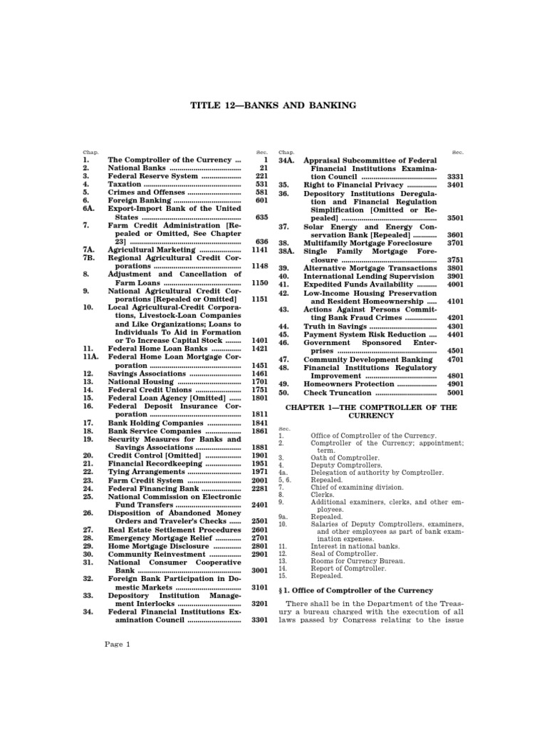 Banks and Banking PDF | PDF | Stocks | Mortgage Loan