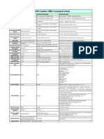 T8 - SMS Command Summary Sheet