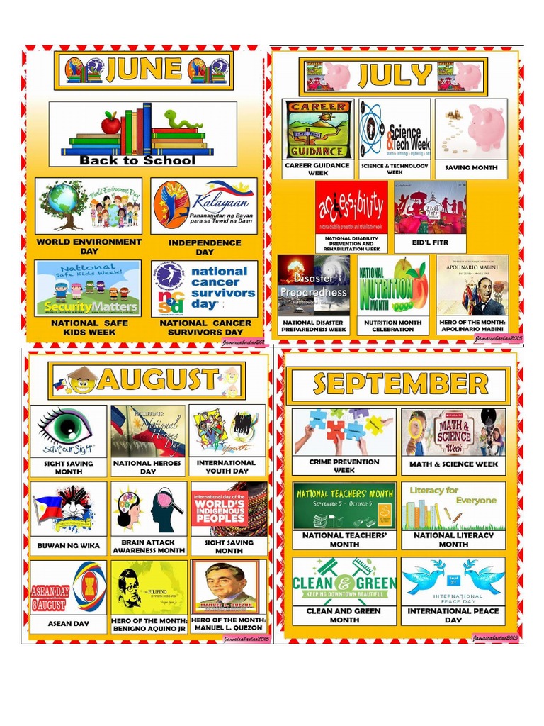 Monthly Celebration PDF