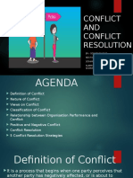 Conflict and Conflict Resolution