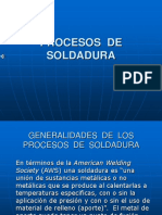 Proceso de Soldadura