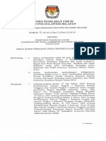 Ba. Penetapan Pasangan Calon Gubernur Dan Wakil Gubernur Sulawesi Selatan T