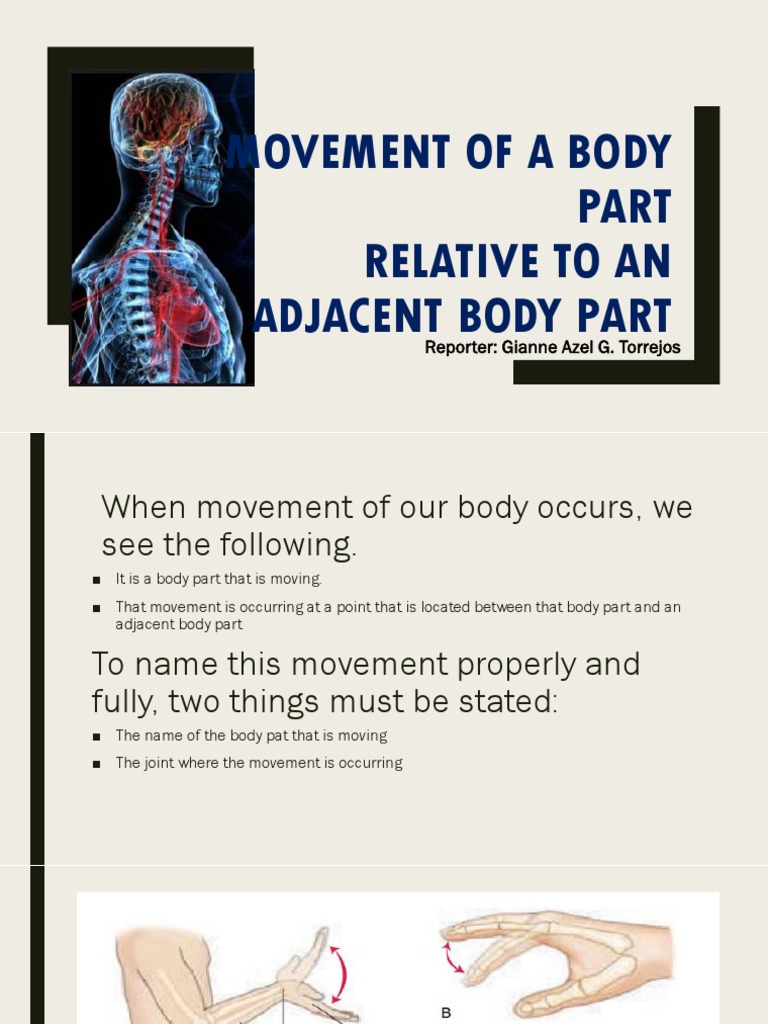 Body Part Movements and Joints | PDF | Self-Improvement