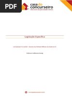10836 Lei Estadual n 6 21883 Estatuto Dos Policiais Militares Do Estado de Sc Guilherme Koenig