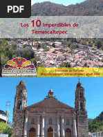 Los 10 Imperdibles de Temascaltepec