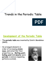 Trends in Physical Properties of Elements Across the Periodic Table