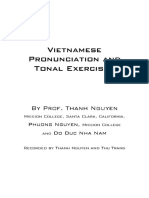 Viet Tonal Exercises