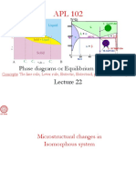 Phase Diagrams or Equilibrium Diagrams