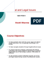 Social and Legal Issues