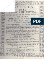 Carlos de Tapia Zenteno - Noticia de La Lengua Huasteca (1490)