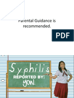 Parental guidance for sexually transmitted disease