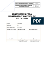 Instructivo para Monitoreo y Control de Velocidad Gps