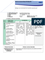 Diálogo sobre experiencias personales