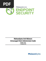 Malwarebytes Anti-Malware Unmanaged Client Administrator Guide