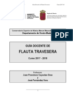 Guía Docente de Flauta Transversa