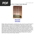 A Sedução Das Novas Teologias