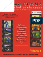 Vladimir Cosma - (Book) Les Plus Belles Chansons Vol 1 PDF