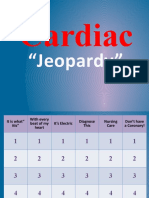 Cardiac Jeopardy