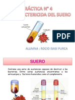 Poder Bactericida Del Suero