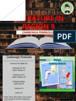 Literature in Region 9: Zambonga Peninzula