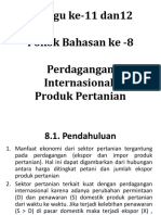 10-11. Perdagangan Pertanian