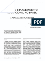 Planejamento Educacional no Brasil 