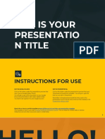 This Is Your Presentatio N Title