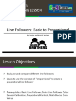 Advanced Ev3 Programming Lesson: Line Followers: Basic To Proportional