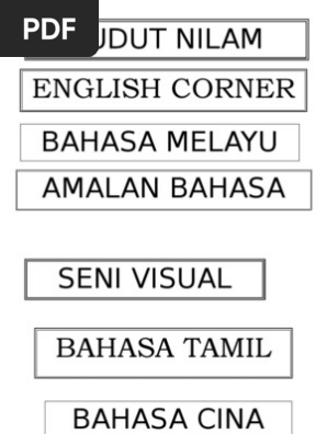 Label Kelas Sudut Nilam Dll Satu Pdf