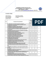 Tabel. Analisis KKM Pemrograman Dasar Semester Gazal