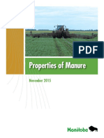 Properties of Manure PDF