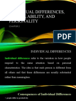 Individual Differences, Mental Ability, and Personality