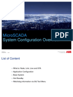 MicroSCADA System Config Overview