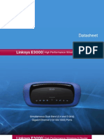 Cisco E3000 Series Datasheet