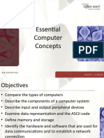 Essential Computer Concepts: First Course
