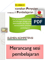 Merencanakan Penyajian Materi Pembelajaran