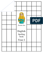 T6 English Spelling Book Y2